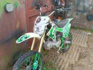 2021 Motoland CRF125, зелёный, 70000 рублей, вид 2