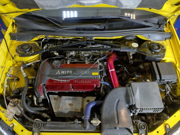 2001 Mitsubishi Lancer Evolution VII, жёлтый, 4000000 рублей - вид 18