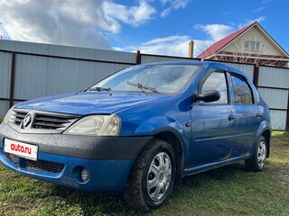 2005 Renault Logan I, синий, 130000 рублей, вид 2