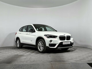 2015 BMW X1 18d xDrive II (F48), белый, 2790000 рублей, вид 3