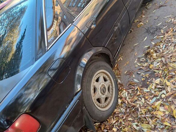 1993 Audi 80 V (B4), чёрный, 165000 рублей - вид 5