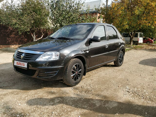 2011 Renault Logan I Рестайлинг, чёрный, 750000 рублей, вид 1