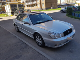 2002 Hyundai Sonata IV (EF) Рестайлинг, серый, 575555 рублей, вид 3