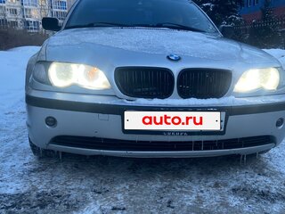 2002 BMW 3 серии 318i IV (E46) Рестайлинг, серебристый, 680000 рублей, вид 2