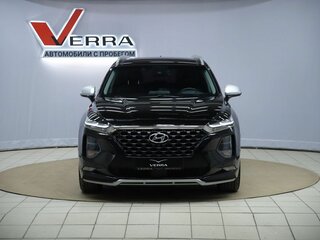 2018 Hyundai Santa Fe IV, чёрный, 2390000 рублей, вид 2
