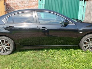 2010 Mazda 6 II (GH) Рестайлинг, чёрный, 810000 рублей, вид 3