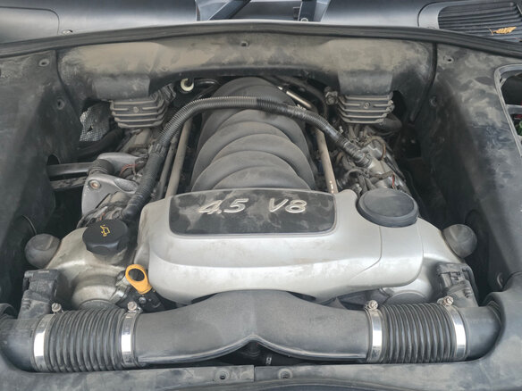 2004 Porsche Cayenne S I (955), чёрный, 700000 рублей - вид 9