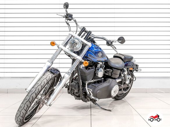 2013 Harley-Davidson Dyna Wide Glide, синий