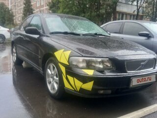 2002 Volvo S60 I, чёрный, 500000 рублей, вид 4