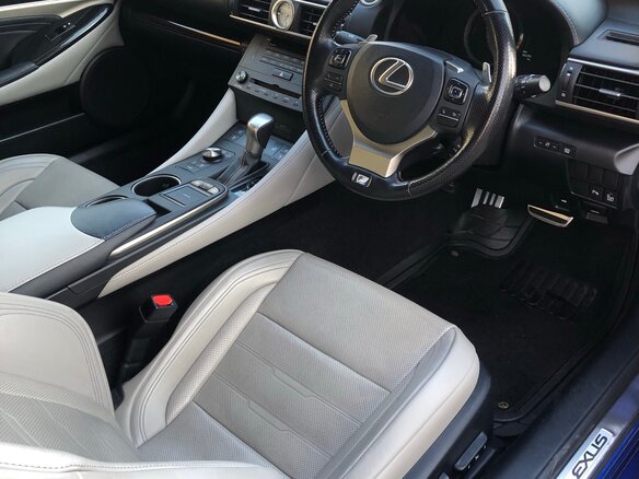 2015 Lexus RC 200t I, синий, 3100000 рублей - вид 13