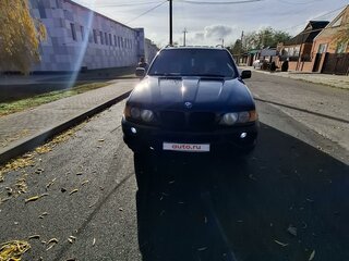 2002 BMW X5 3.0i I (E53), чёрный, 980000 рублей, вид 2