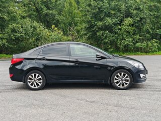 2015 Hyundai Solaris I Рестайлинг, чёрный, 740000 рублей, вид 5