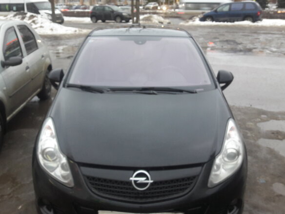 2008 Opel Corsa OPC D, чёрный - вид 6