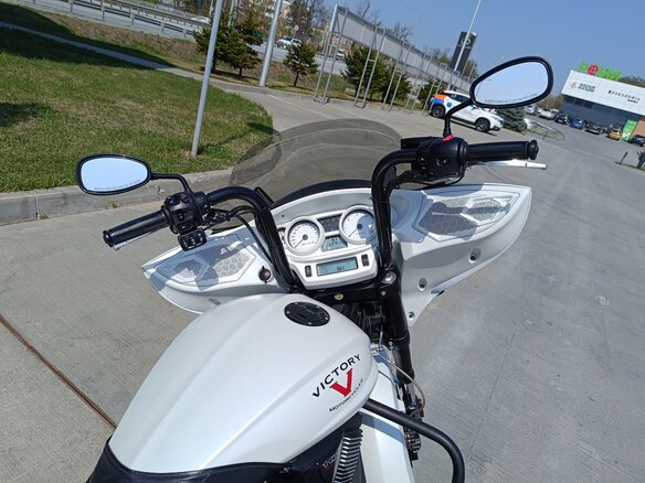 2015 Victory Cross Country, белый, 1250000 рублей - вид 7