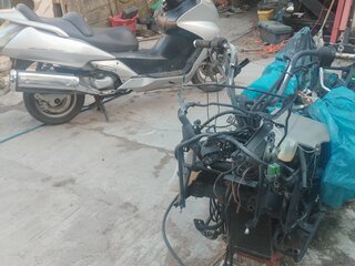 2003 Honda Silver Wing 600, серебристый, 350000 рублей, вид 3