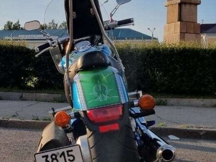 2011 Honda VT 1300CS Sabre, синий, 690000 рублей, вид 5