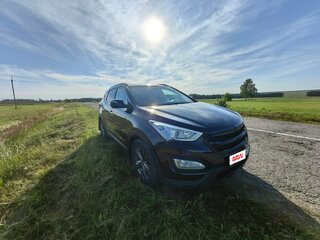 2013 Hyundai Santa Fe III, чёрный, 1300000 рублей, вид 2