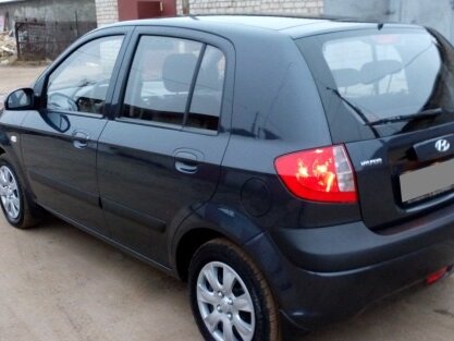 2011 Hyundai Getz I, чёрный - вид 5