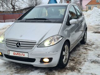 2005 Mercedes-Benz A-Класс 200 II (W169), серебристый, 658052 рублей, вид 3