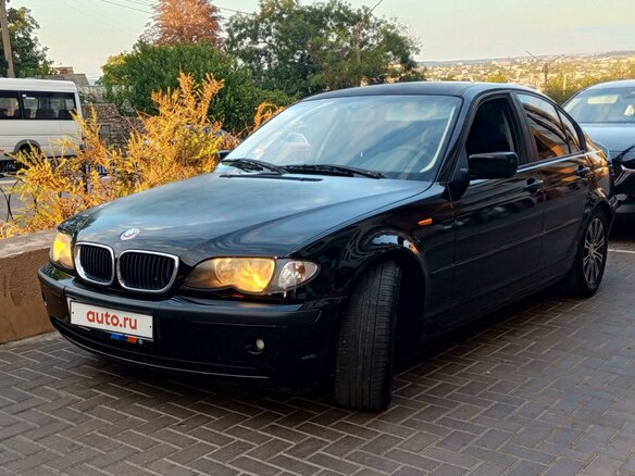 2003 BMW 3 серии 320d IV (E46) Рестайлинг, чёрный, 1200000 рублей