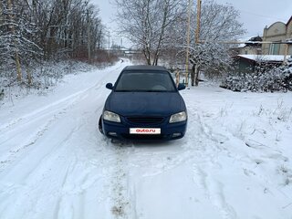 2005 Hyundai Accent ТагАЗ II, синий, 310000 рублей, вид 1