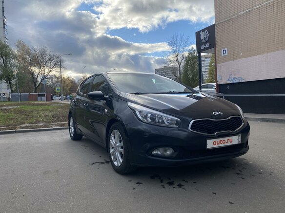 2012 Kia Ceed II, чёрный, 760000 рублей - вид 1