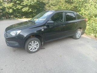 2019 Lada (ВАЗ) Granta I Рестайлинг, чёрный, 420000 рублей, вид 3