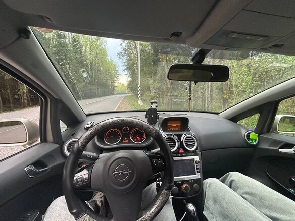 2008 Opel Corsa D, серый, 320000 рублей - вид 7