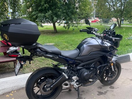 2016 Yamaha MT-09 Tracer (FJ-09), синий, 820000 рублей, вид 4