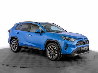 2020 Toyota RAV4 V (XA50), синий, 2845000 рублей, вид 3