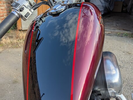 1992 Honda Steed 400, чёрный, 280000 рублей, вид 3
