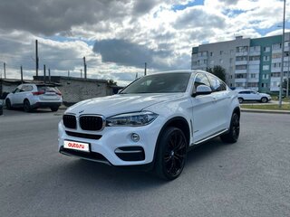 2015 BMW X6 30d II (F16), белый, 3100000 рублей, вид 1