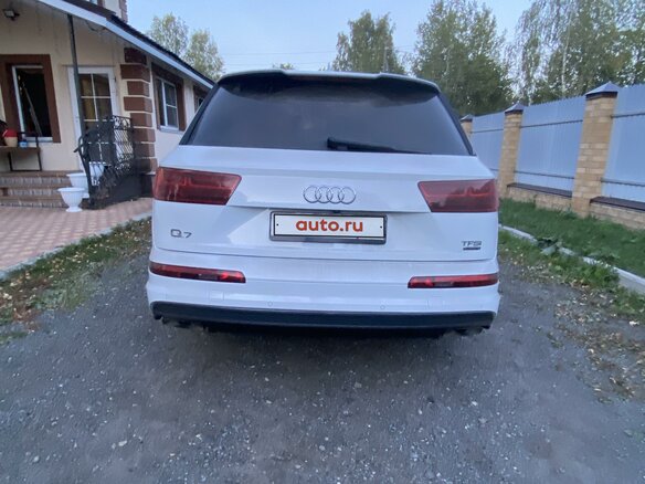 2015 Audi Q7 II (4M), белый, 3150000 рублей - вид 1