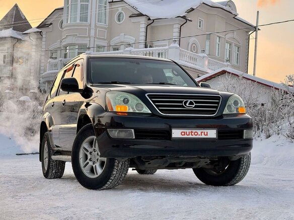 2005 Lexus GX 470 I, чёрный, 2350000 рублей - вид 4