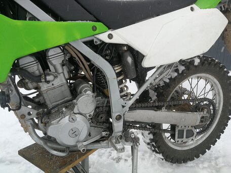 2009 Kawasaki KLX 250, зелёный, 290000 рублей, вид 5