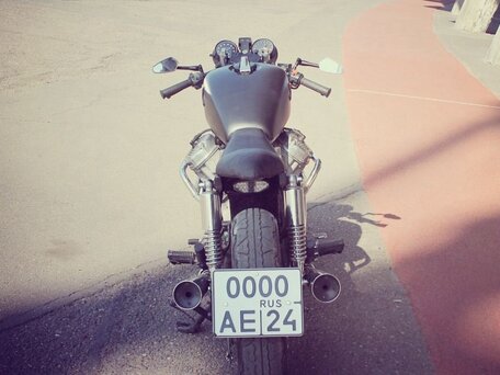 1987 Honda GL 500 Silver Wing, чёрный, 300000 рублей, вид 4
