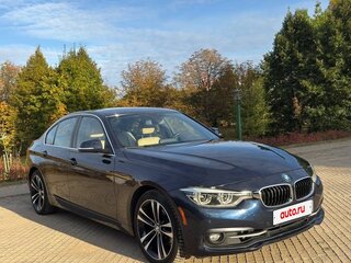 2017 BMW 3 серии 330i VI (F3x) Рестайлинг, синий, 1890000 рублей, вид 2