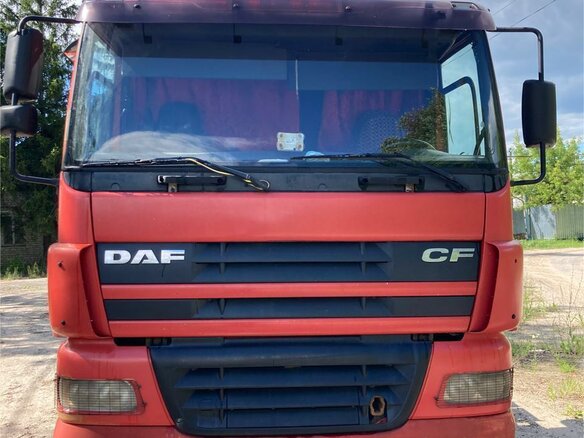 2001 DAF CF-series, красный, 900000 рублей