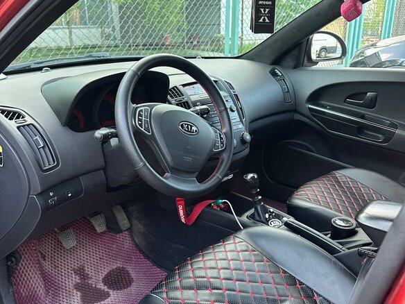 2007 Kia Ceed I, красный, 499999 рублей - вид 13