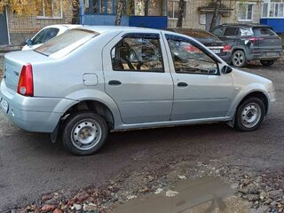 2009 Renault Logan I, серебристый, 270000 рублей, вид 4