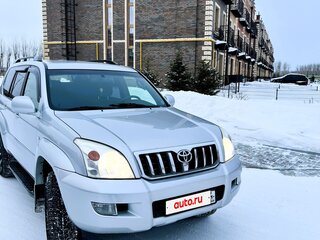 2007 Toyota Land Cruiser Prado 5-speed 120 Series Рестайлинг, серебристый, 2500000 рублей, вид 1