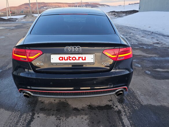 2013 Audi A5 I (8T) Рестайлинг, чёрный, 1582600 рублей - вид 7