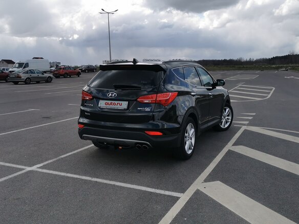 2015 Hyundai Santa Fe III, чёрный, 2210000 рублей - вид 9