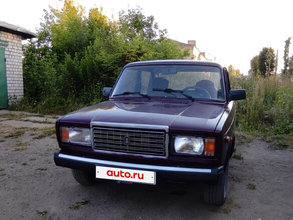 2007 Lada (ВАЗ) 2107, красный