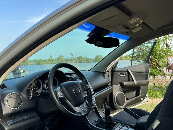 2008 Mazda 6 II (GH), серебристый, 800000 рублей - вид 9