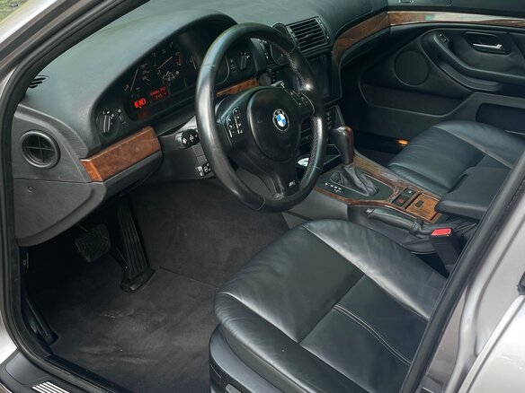 2000 BMW 5 серии 525i IV (E39) Рестайлинг, серебристый - вид 17
