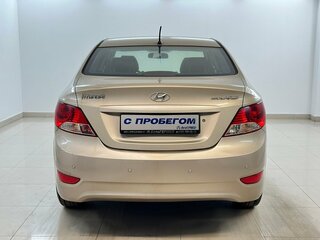 2014 Hyundai Solaris I, бежевый, 790000 рублей, вид 3
