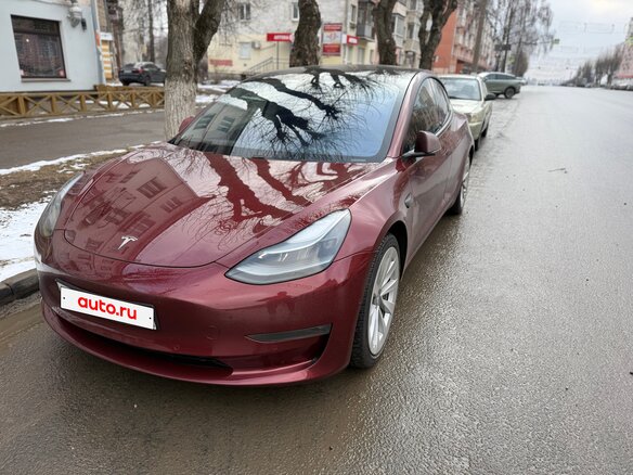 2021 Tesla Model 3 Long Range I, красный, 3400000 рублей