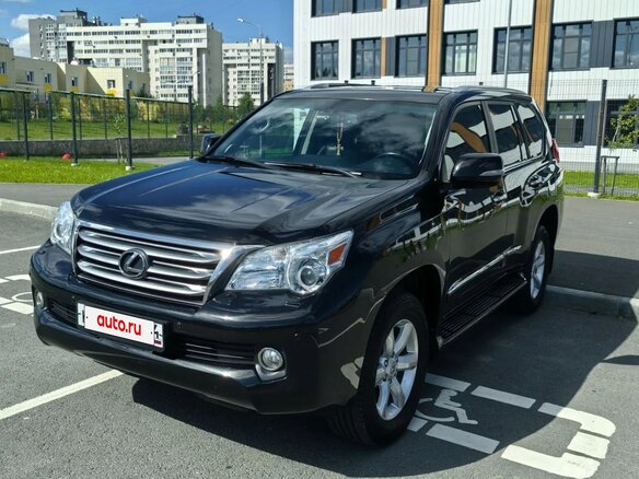 2012 Lexus GX 460 II, чёрный, 3850000 рублей