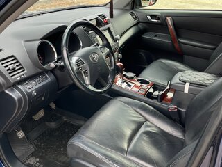 2011 Toyota Highlander II (XU40) Рестайлинг, синий, 2000000 рублей, вид 5